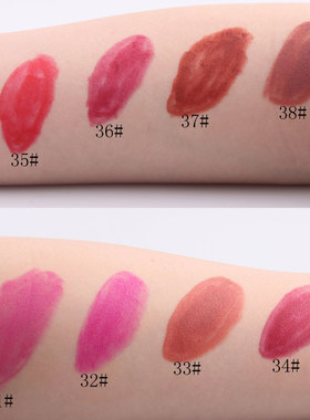 2025砖红色姨妈枣红哑光雾面口红 Matte Velvet Lipstick