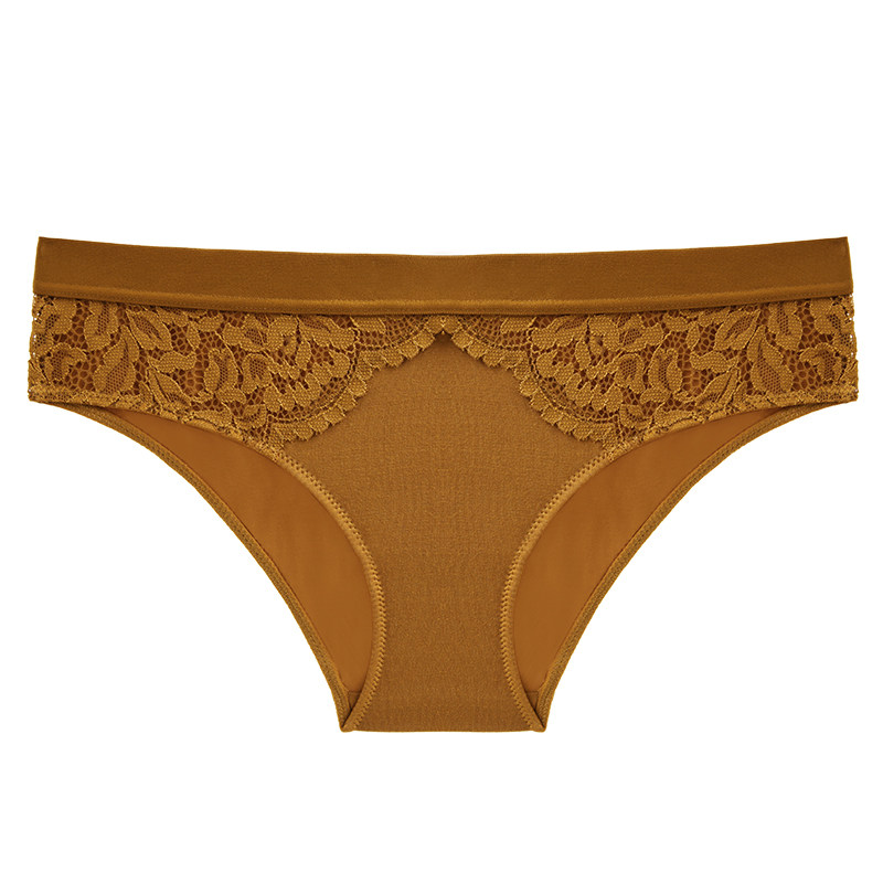 摇梦阁 法式复古蕾丝边中腰三角短裤性感舒适女士内裤,淘宝优惠券,粉丝福利购,淘宝优惠卷