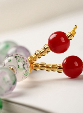 饰品水晶串珠学生甜美风摆摊手链