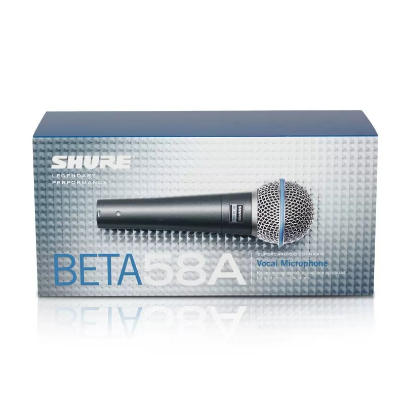 Shure/舒尔BETA58A直播舞台表演出K歌专业话筒动圈有线网红麦克风-图2