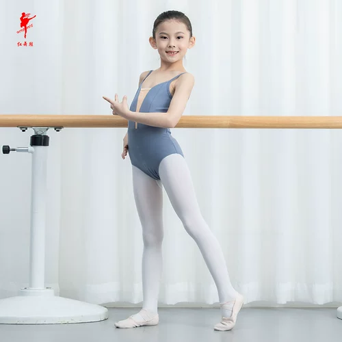 红舞鞋 Девочки и детская гимнастика хлопковые детские танцевальные танце