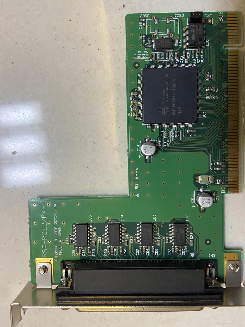 原装拆机RSA-PCI2/P4-1 OX16PCI954 RSA-PCI2工业设备工控机卡 - 图0