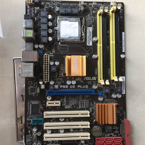 华硕P5Q SE PLUS P45主板 固态八相供电 775针/DDR2 拼EP45-UD3L - 图0