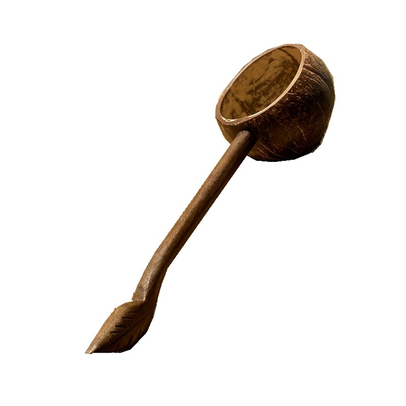 东南亚椰壳舀水勺木日式长柄水勺水瓢浇花勺子家用SPA茶道创意勺,淘宝优惠券,粉丝福利购,淘宝优惠卷