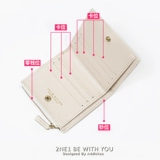 Мультяшный короткий бумажник, японский брендовый кошелек