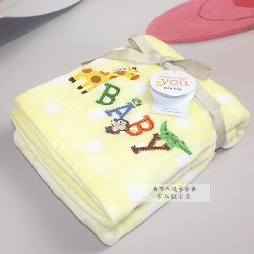 初生婴儿用品珊瑚绒抱被春秋宝宝新生儿盖毯秋冬抱毯夏包被盖毯子 - 图3