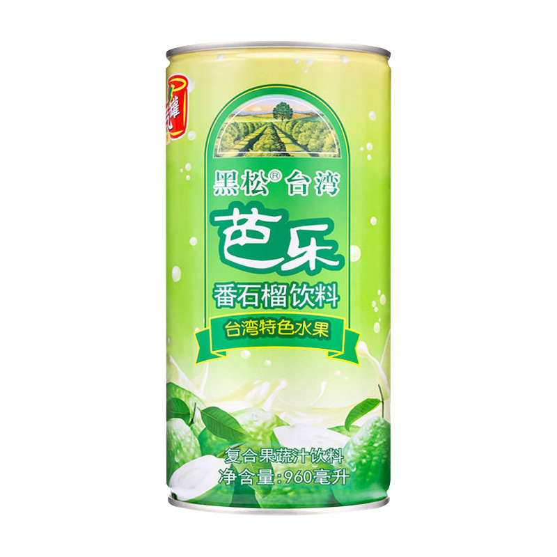 台湾黑松芭乐汁饮料番石榴水果汁960ml芭乐爽夏日解渴0脂大瓶-图3