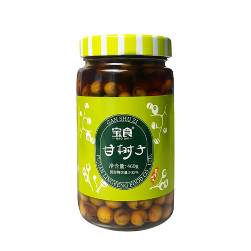 正宗台湾风味甘树子460g闽南破布子罐头煲汤树子仔蒸鱼去腥调味品 - 图3