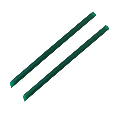 墨绿珍珠奶茶粗吸管一次性塑料管独立包装食品级饮料加硬细管包邮 - 图3