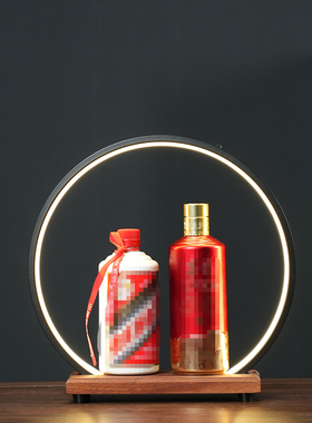 创意旋转红酒白酒展示架顺丰发货