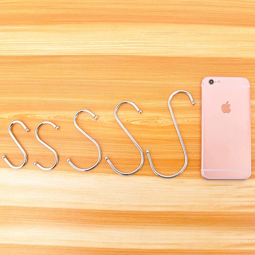 Многофункциональный крюк из нержавеющей стали S -обработка крючка крюк кухонный крючок крючок для ванной комнаты