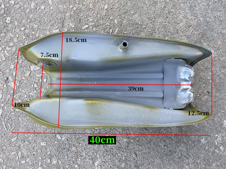 包邮嘉陵70复古小油箱洛嘉70JH70油箱改装油箱加厚小油箱