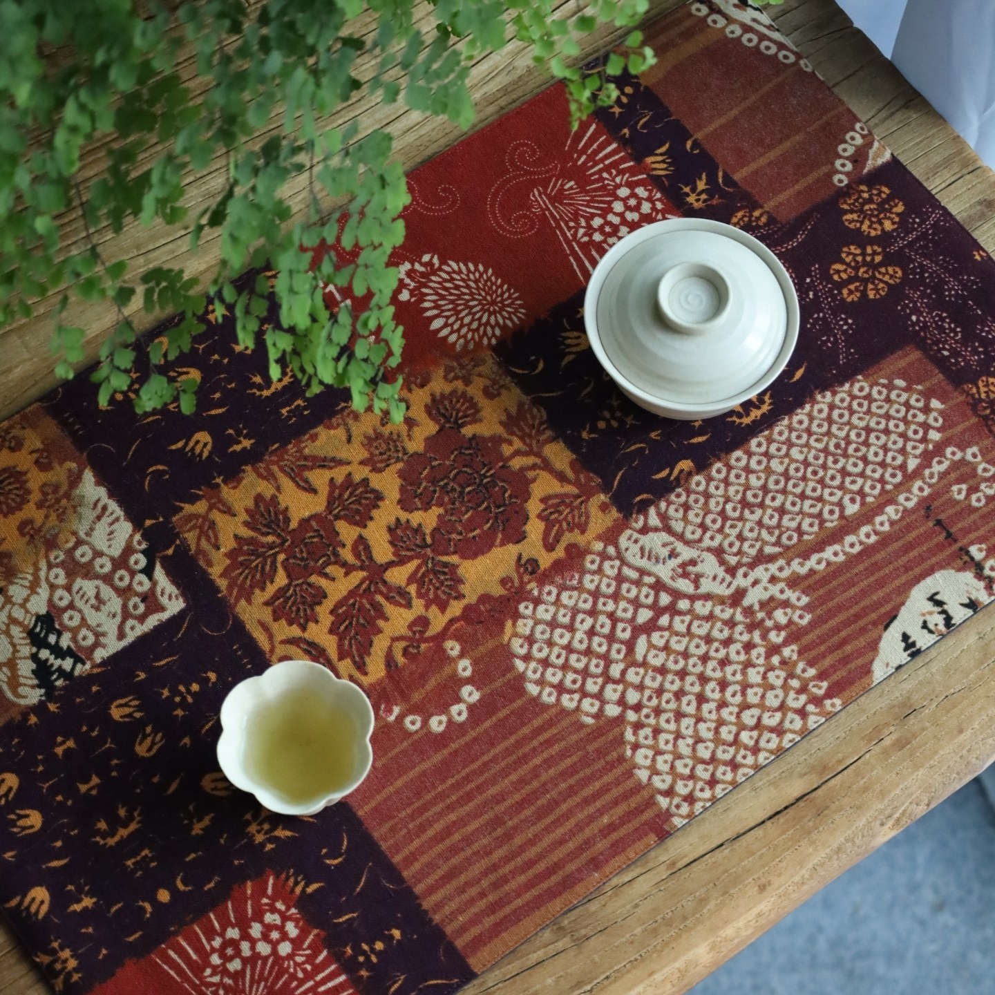 中式茶垫拼布印花茶席布艺小茶布禅意茶杯垫复古茶席垫子茶桌垫布,淘宝优惠券,粉丝福利购,淘宝优惠卷