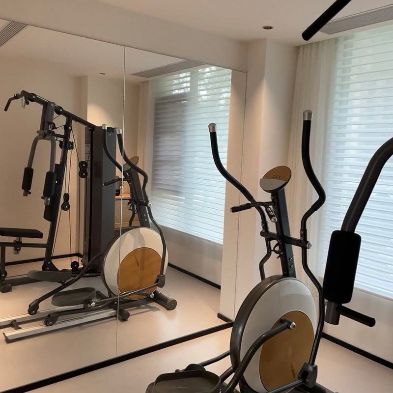 舞蹈室镜子入户包安装贴墙高清银镜拼接玻璃整墙定制健身房瑜伽室,淘宝优惠券,粉丝福利购,淘宝优惠卷