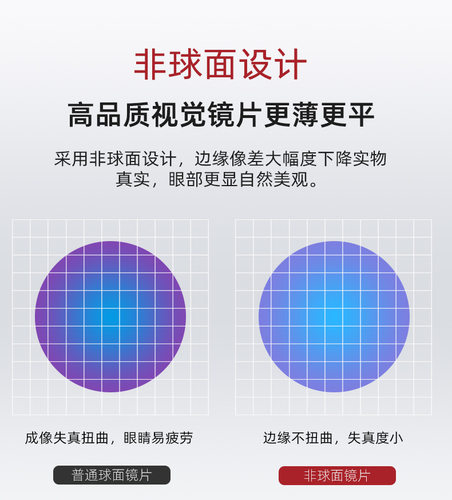言然商务休闲近视眼镜男款可配度数散光复古大脸素颜神器女眼睛框 - 图0
