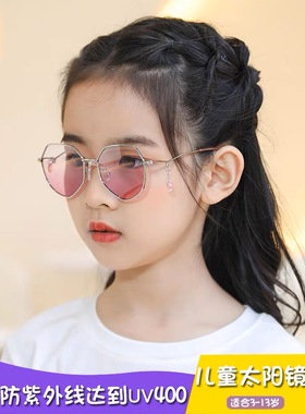儿童高品质墨镜女童偏光护眼