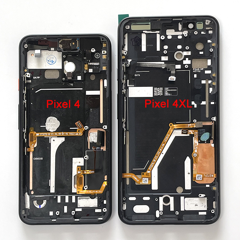 适用谷歌Google Pixel 2 2XL屏幕总成pixel3 3XL Pixel4 4XL带框 - 图0