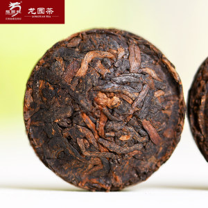 龙园号云南普洱茶 熟茶 勐海小饼2020年特级糯米香茶叶迷你小沱茶