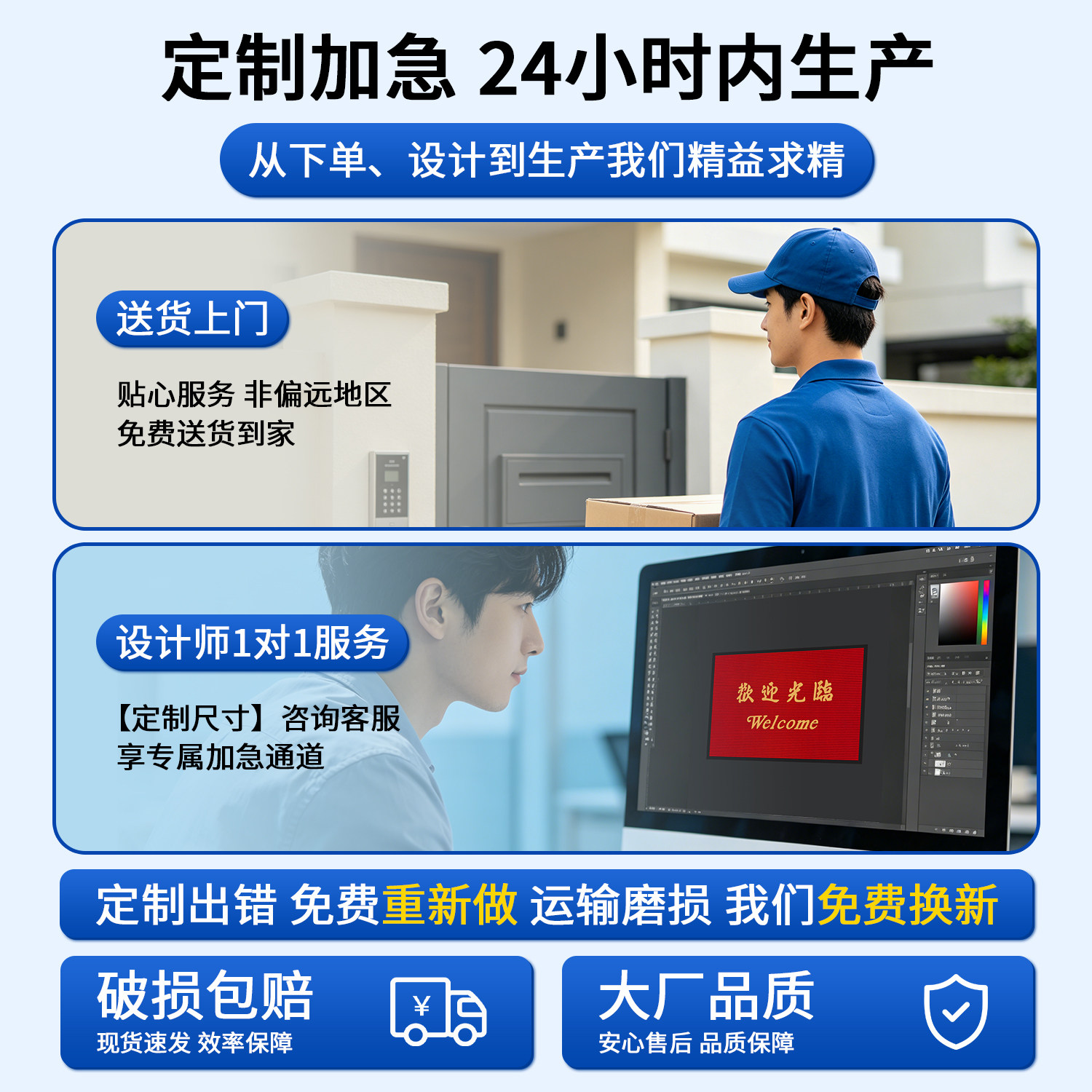 Entry mat commercial company entrance dust-removing non-slip carpet hotel store door welcome wear-resistant no-wash foot mat