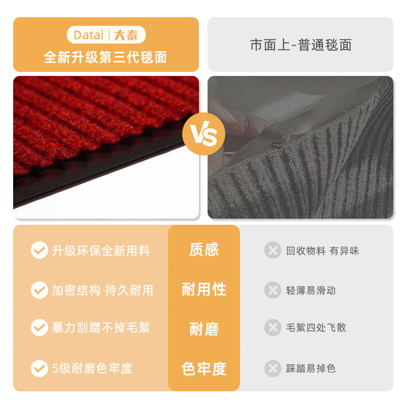 家用大门口地垫入户门玄关室内蹭脚垫吸水防滑大门口进门地垫,淘宝优惠券,粉丝福利购,淘宝优惠卷