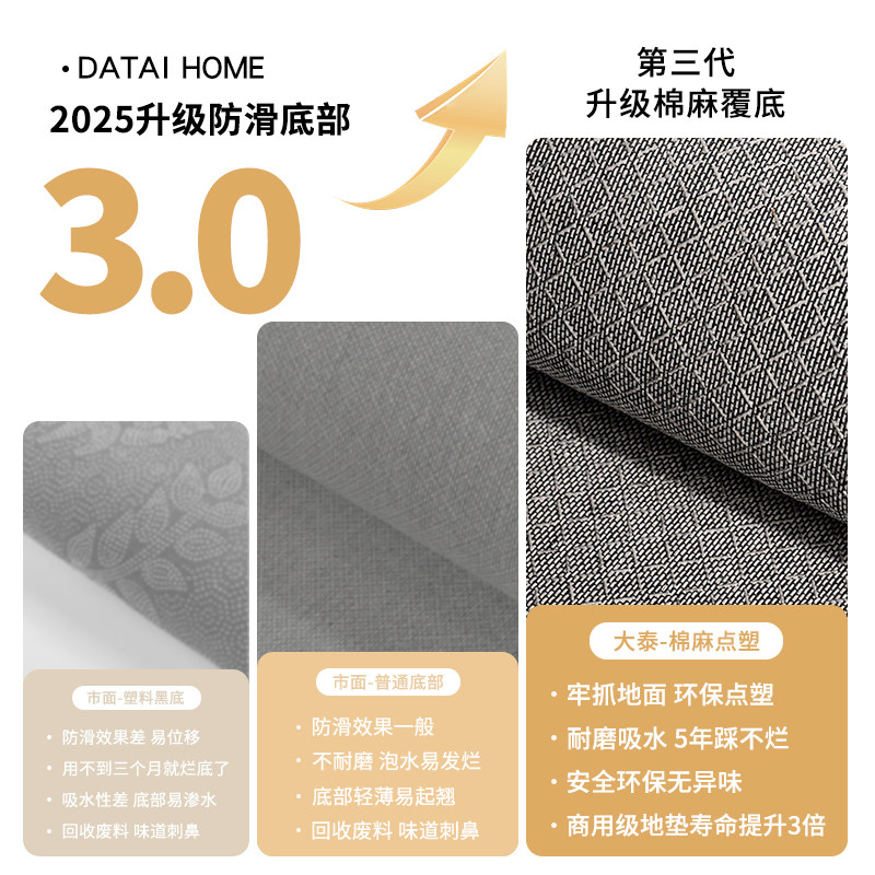 欢迎光临门垫酒店防滑地垫入户门迎宾进门地毯大门口定制logo商用,淘宝优惠券,粉丝福利购,淘宝优惠卷