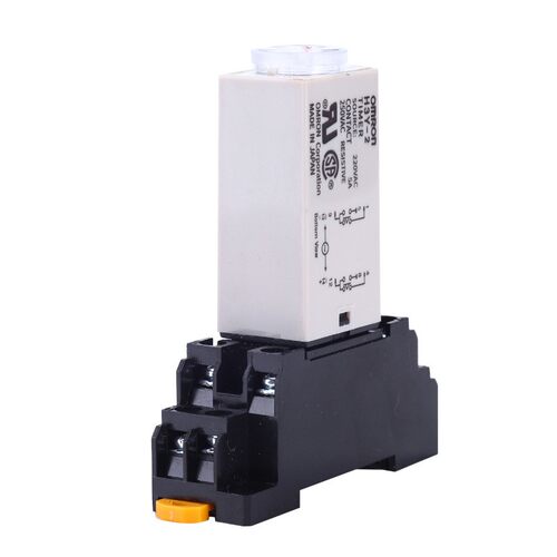 欧姆龙时间继电器H3Y-2通电延时H3Y-4交流AC220V 直流DC24V 1秒 - 图3