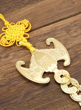 挂件福鼠瑞象黄铜材质