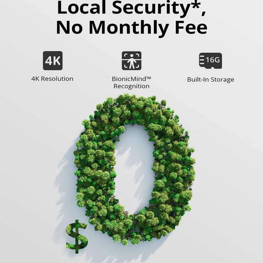 Покупка eufy Security eufyCam S300 3C 4k уличная беспроводная камера