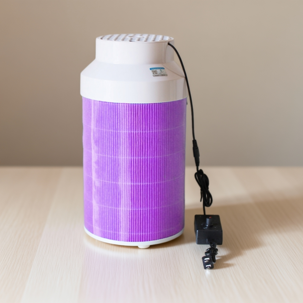 diy空气净化器静音家用适配滤芯吸猫毛甲醛烟味大风量可调速