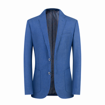 73% Cotton 27% Linen Comfort Breathable With Type Spring Men Cotton Linen Casual Single West Suit Jacket Jacket
