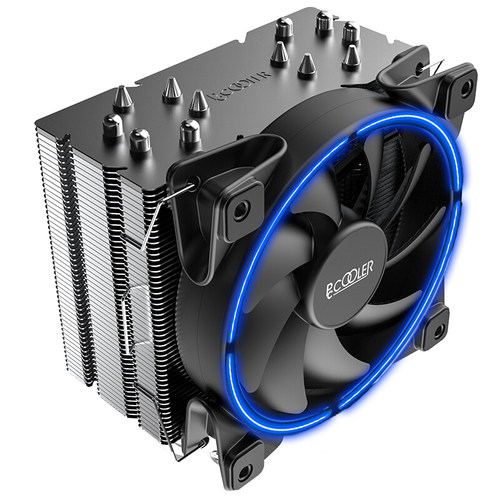 超频三东海风云CPU散热器6铜管电脑台式机CPU风扇i5/i7/i9温控AM5 - 图3