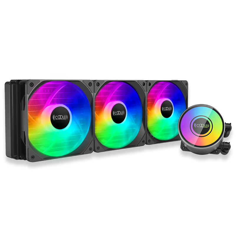 超频三巨浪240PRO一体式水冷散热器ARGB风扇13代1700电脑360水冷 - 图0