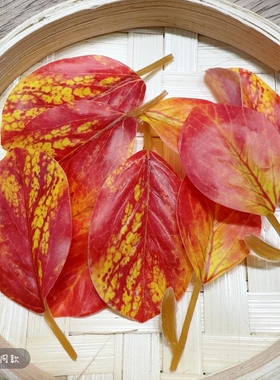 新款高档仿真柿子柿柿如意家居装饰摆件DIY材料包