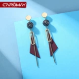 Геометричные серьги, широкая цветовая палитра, серебро 925 пробы, популярно в интернете
