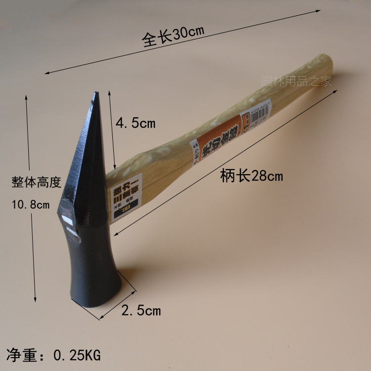 手创日式细工锤 建筑木工DIY铆接订钉破碎轻量级锻造锤子 - 图0