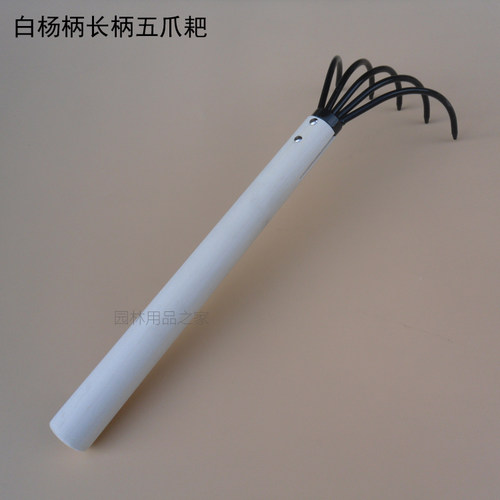 五齿耙子五爪耙树叶垃圾收集用长沙滩挖海鲜耙农具贝壳耙园艺用品 - 图1
