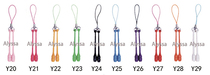 Alyssa Artistic Gymnastics Stick Mobile Phone Chain-Pat notes color cargo number No notes random