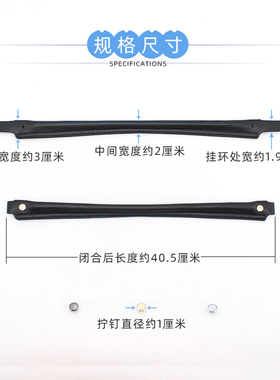 咖啡色商务休闲公文包单买手带