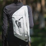 Nike, сумка через плечо подходит для мужчин и женщин, вместительная и большая сумка на одно плечо, поясная сумка, (в наличии на складе)