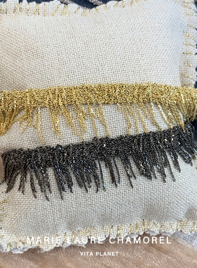 法国Marie Laure Chamorel编织流苏手链钻石复古法式小众精致手饰