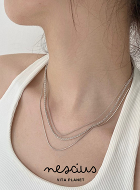 项链女小众设计感VitaPlanet