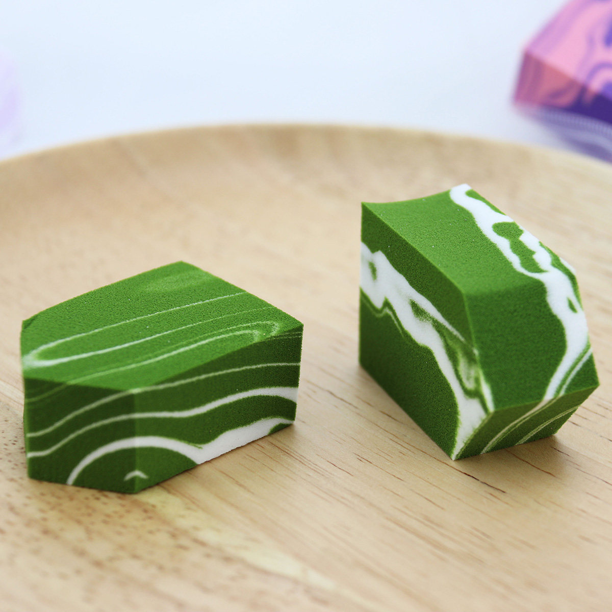 12个小房子粉扑五角长方形海绵干湿两用美容美妆蛋不吃粉化妆工具,淘宝优惠券,粉丝福利购,淘宝优惠卷