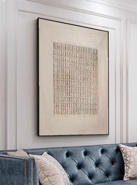 BAILU/白鹿纯手绘油画抽象装饰画