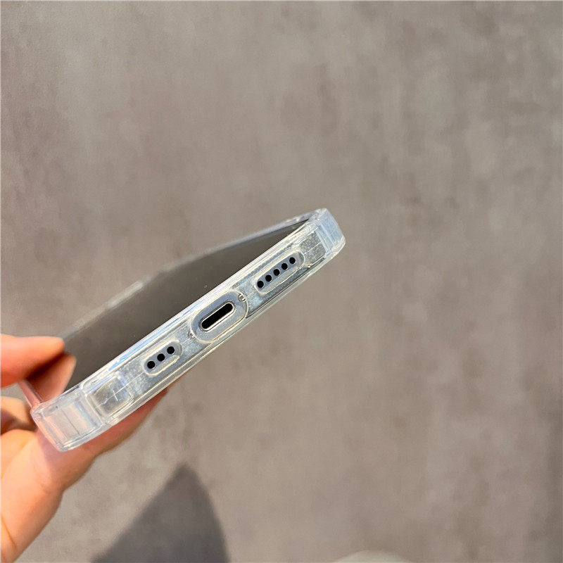 苹果13手机壳史努比情侣女款17卡通可爱透明卡包秋冬款创意个性小清新可以放公交卡饭卡iphone15promax保护套