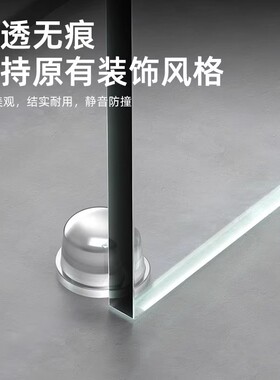免打孔硅胶门挡防风防撞