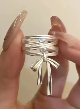 Romanic Bow Shape Wedding Bands Rings for Women Fancy Annive