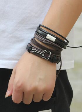 Rero Simple Punk Harajuku Individualiy Simple Originaliy Kni
