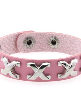 Punk Harajuku Classic Personaliy nd Simple X-shaped rive Mul