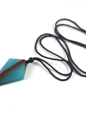 Fashion Arrow Necklace, Ancient Wood Resin Combined With Sng