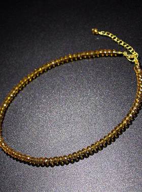 2023 Fashion Simple Black Handmade Beaded Short Necklace Wom